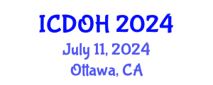 International Conference on Dental and Oral Health (ICDOH) July 11, 2024 - Ottawa, Canada