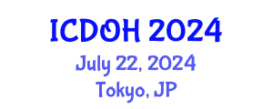 International Conference on Dental and Oral Health (ICDOH) July 22, 2024 - Tokyo, Japan