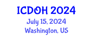 International Conference on Dental and Oral Health (ICDOH) July 15, 2024 - Washington, United States