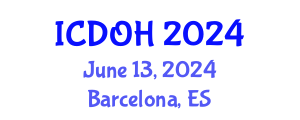International Conference on Dental and Oral Health (ICDOH) June 13, 2024 - Barcelona, Spain