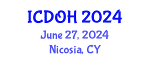International Conference on Dental and Oral Health (ICDOH) June 27, 2024 - Nicosia, Cyprus