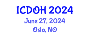 International Conference on Dental and Oral Health (ICDOH) June 27, 2024 - Oslo, Norway