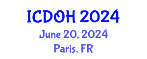 International Conference on Dental and Oral Health (ICDOH) June 20, 2024 - Paris, France