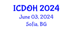 International Conference on Dental and Oral Health (ICDOH) June 03, 2024 - Sofia, Bulgaria