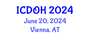 International Conference on Dental and Oral Health (ICDOH) June 20, 2024 - Vienna, Austria
