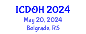 International Conference on Dental and Oral Health (ICDOH) May 20, 2024 - Belgrade, Serbia