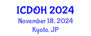 International Conference on Dental and Oral Health (ICDOH) November 18, 2024 - Kyoto, Japan