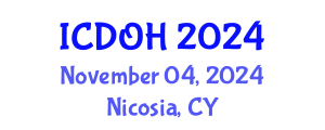 International Conference on Dental and Oral Health (ICDOH) November 04, 2024 - Nicosia, Cyprus