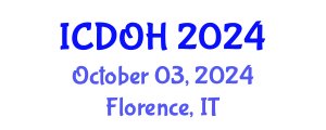 International Conference on Dental and Oral Health (ICDOH) October 03, 2024 - Florence, Italy