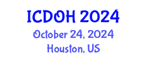 International Conference on Dental and Oral Health (ICDOH) October 24, 2024 - Houston, United States