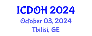 International Conference on Dental and Oral Health (ICDOH) October 03, 2024 - Tbilisi, Georgia