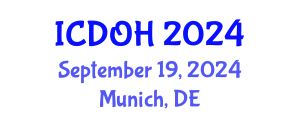International Conference on Dental and Oral Health (ICDOH) September 19, 2024 - Munich, Germany