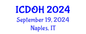 International Conference on Dental and Oral Health (ICDOH) September 19, 2024 - Naples, Italy