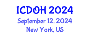 International Conference on Dental and Oral Health (ICDOH) September 12, 2024 - New York, United States