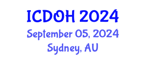 International Conference on Dental and Oral Health (ICDOH) September 05, 2024 - Sydney, Australia