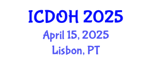 International Conference on Dental and Oral Health (ICDOH) April 15, 2025 - Lisbon, Portugal