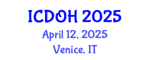 International Conference on Dental and Oral Health (ICDOH) April 12, 2025 - Venice, Italy