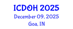 International Conference on Dental and Oral Health (ICDOH) December 09, 2025 - Goa, India