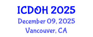International Conference on Dental and Oral Health (ICDOH) December 09, 2025 - Vancouver, Canada