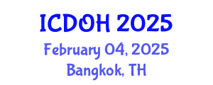 International Conference on Dental and Oral Health (ICDOH) February 04, 2025 - Bangkok, Thailand