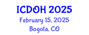 International Conference on Dental and Oral Health (ICDOH) February 15, 2025 - Bogota, Colombia