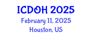 International Conference on Dental and Oral Health (ICDOH) February 11, 2025 - Houston, United States