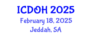 International Conference on Dental and Oral Health (ICDOH) February 18, 2025 - Jeddah, Saudi Arabia
