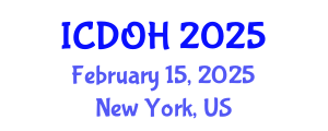 International Conference on Dental and Oral Health (ICDOH) February 15, 2025 - New York, United States