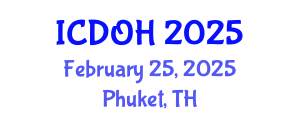 International Conference on Dental and Oral Health (ICDOH) February 25, 2025 - Phuket, Thailand