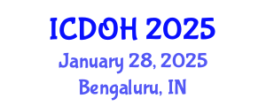 International Conference on Dental and Oral Health (ICDOH) January 28, 2025 - Bengaluru, India