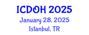 International Conference on Dental and Oral Health (ICDOH) January 28, 2025 - Istanbul, Turkey
