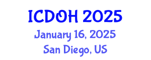 International Conference on Dental and Oral Health (ICDOH) January 16, 2025 - San Diego, United States