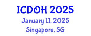 International Conference on Dental and Oral Health (ICDOH) January 11, 2025 - Singapore, Singapore