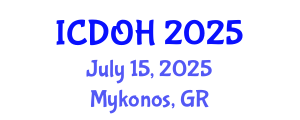 International Conference on Dental and Oral Health (ICDOH) July 15, 2025 - Mykonos, Greece