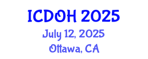 International Conference on Dental and Oral Health (ICDOH) July 12, 2025 - Ottawa, Canada