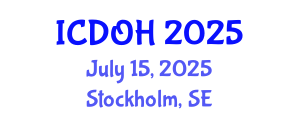 International Conference on Dental and Oral Health (ICDOH) July 15, 2025 - Stockholm, Sweden
