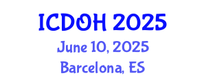 International Conference on Dental and Oral Health (ICDOH) June 10, 2025 - Barcelona, Spain
