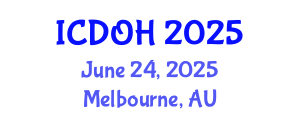 International Conference on Dental and Oral Health (ICDOH) June 24, 2025 - Melbourne, Australia