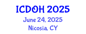 International Conference on Dental and Oral Health (ICDOH) June 24, 2025 - Nicosia, Cyprus