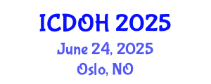International Conference on Dental and Oral Health (ICDOH) June 24, 2025 - Oslo, Norway
