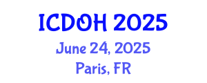 International Conference on Dental and Oral Health (ICDOH) June 24, 2025 - Paris, France