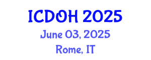 International Conference on Dental and Oral Health (ICDOH) June 03, 2025 - Rome, Italy