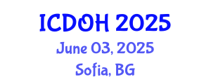 International Conference on Dental and Oral Health (ICDOH) June 03, 2025 - Sofia, Bulgaria