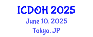 International Conference on Dental and Oral Health (ICDOH) June 10, 2025 - Tokyo, Japan