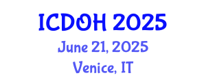 International Conference on Dental and Oral Health (ICDOH) June 21, 2025 - Venice, Italy
