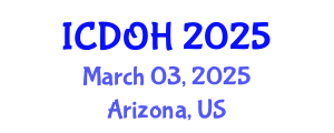 International Conference on Dental and Oral Health (ICDOH) March 03, 2025 - Arizona, United States