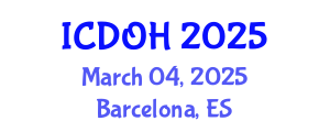 International Conference on Dental and Oral Health (ICDOH) March 04, 2025 - Barcelona, Spain
