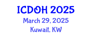 International Conference on Dental and Oral Health (ICDOH) March 29, 2025 - Kuwait, Kuwait