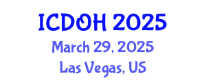 International Conference on Dental and Oral Health (ICDOH) March 29, 2025 - Las Vegas, United States