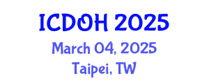 International Conference on Dental and Oral Health (ICDOH) March 04, 2025 - Taipei, Taiwan